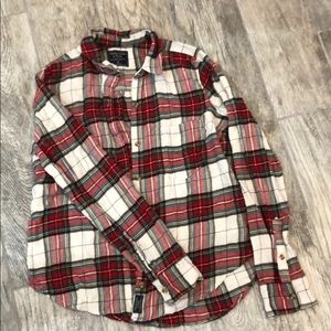 Plaid Abercrombie & Fitch button up